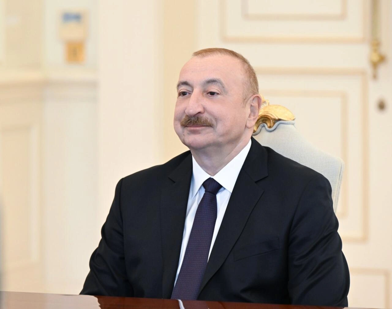 İlham Əliyevin Mixeil Kavelaşvili ilə təkbətək görüşü olub
