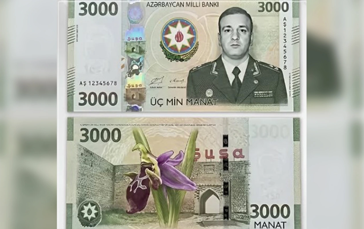 Üzərində Polad Həşimovun şəkli olan 3 minlik əsginas saxtadır -Rəsmi