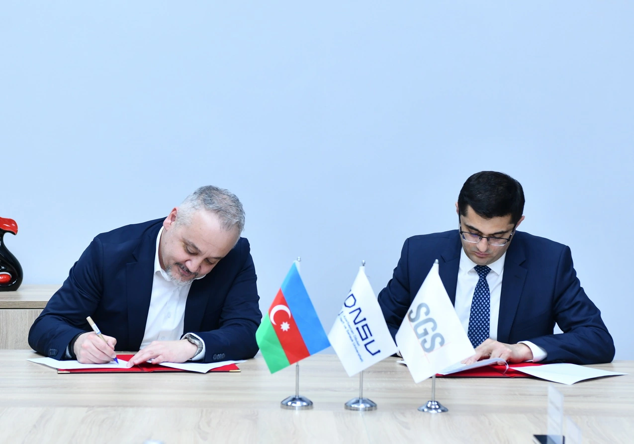 “SGS Azerbaijan” MMC-nin nümayəndə heyəti ADNSU-da olub