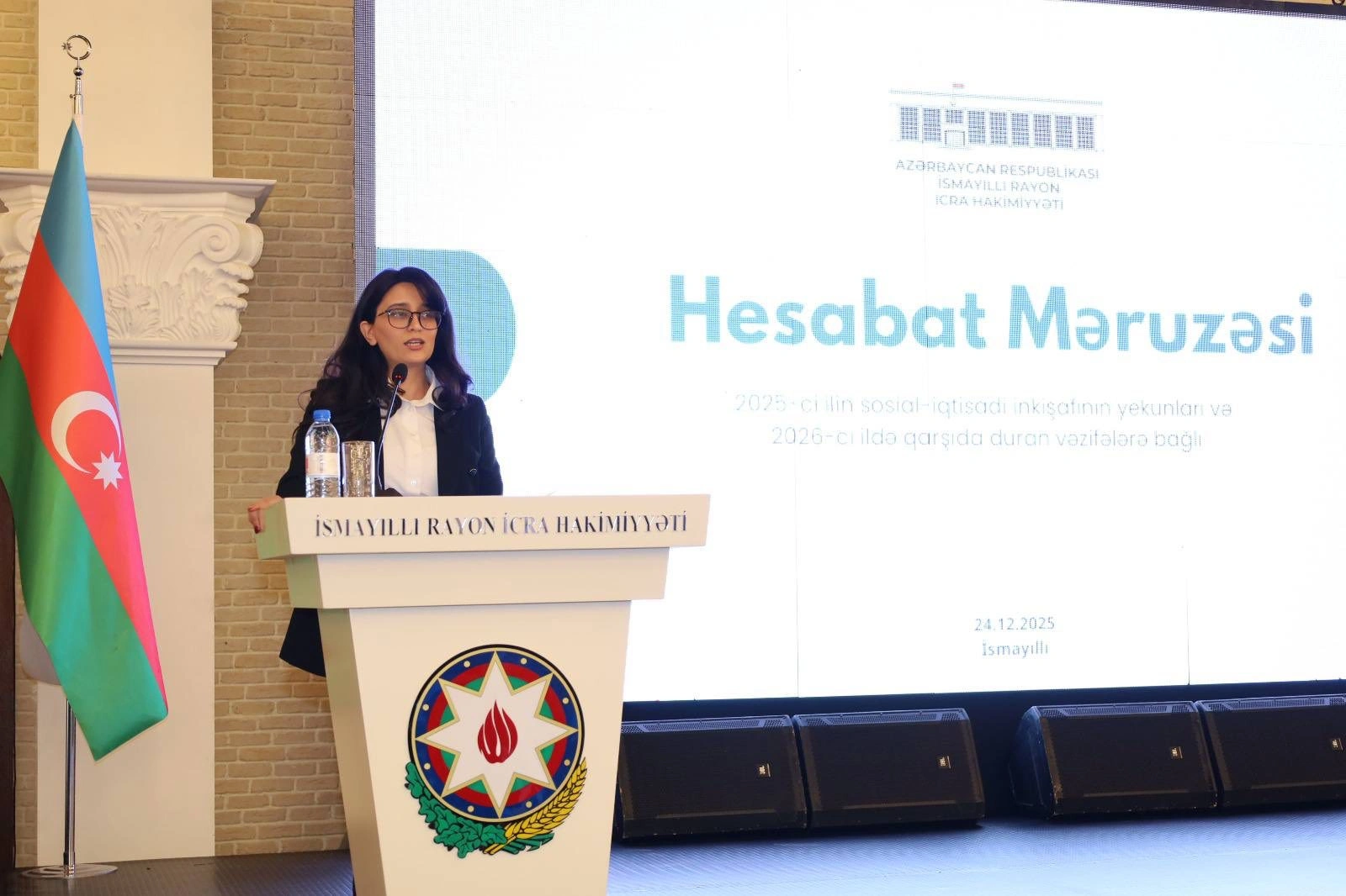 İsmayıllı RİH-in hesabat yığıncağı keçirildi - FOTO