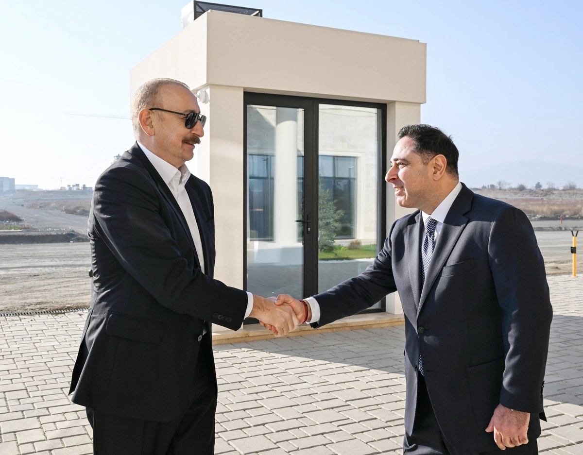 Prezident Hilton Garden Inn Agdam hotelinin açılışını edib - FOTO