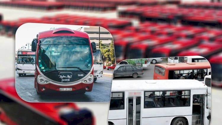Bakıda avtobuslarla bağlı MƏHDUDİYYƏT: Dayanacaqlar dəyişdirildi