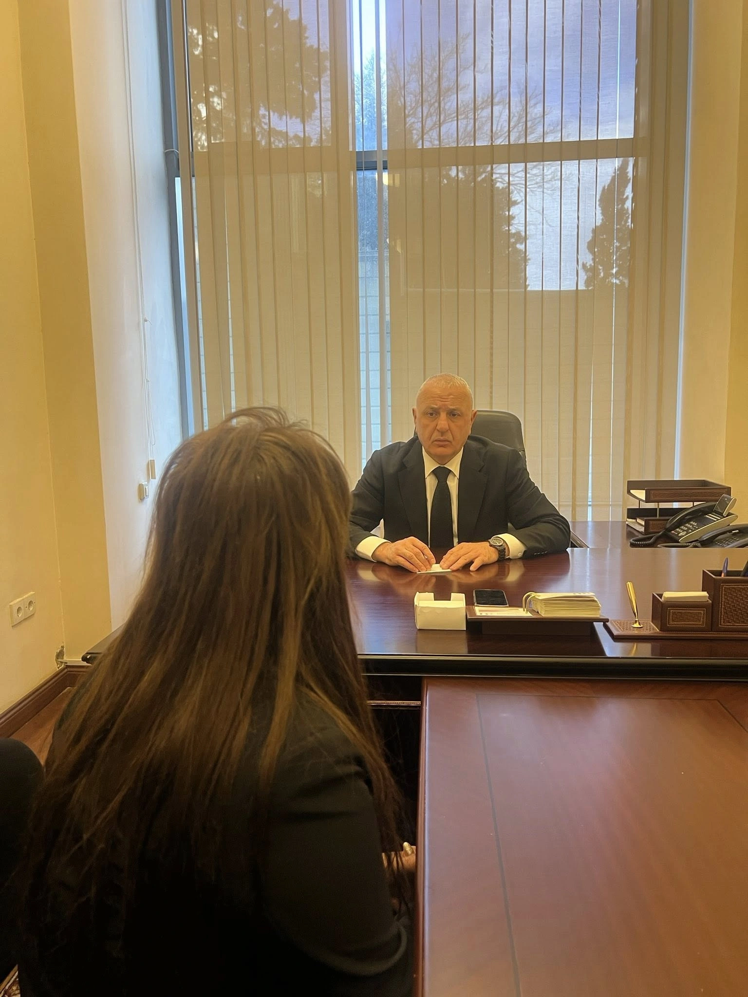 Ülvi Quliyev növbəti qəbul keçirib - FOTOLAR