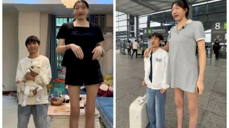 “TikTok”da boy fərqi ilə tanınan cütlüyün bir üzvü öldü -   FOTO