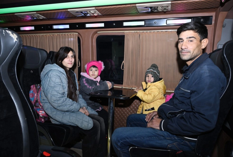 Xocavəndin Sos kəndinə növbəti köç karvanı yola salındı  - FOTOLAR