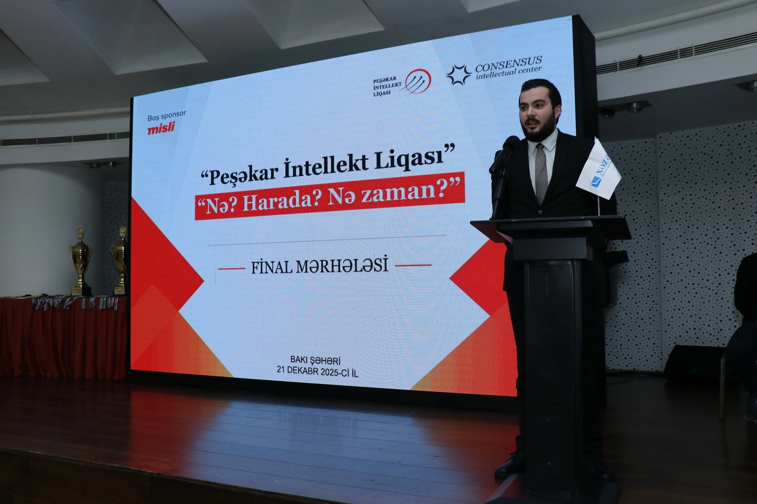 “Misli”nin dəstəyilə Peşəkar İntellekt Liqasının 2025-ci il mövsümü başa çatıb