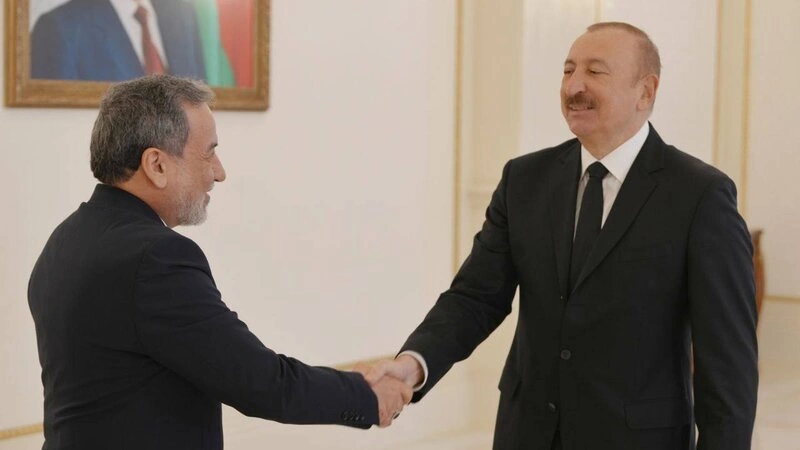 İlham Əliyev Əraqçini qəbul etdi - FOTOLAR