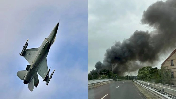 Almaniyadakı ABŞ aviabazasında hərbi təyyarə qəzaya uğradı