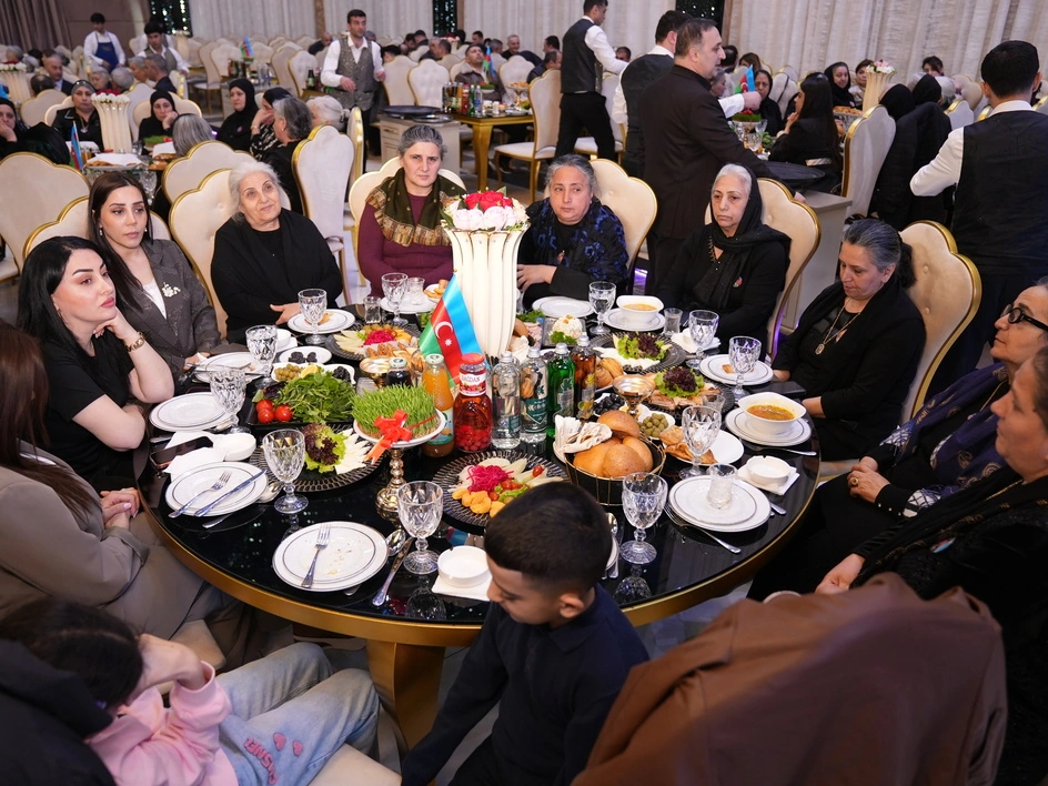 Abşeron rayonunda iftar süfrəsi açıldı - FOTO