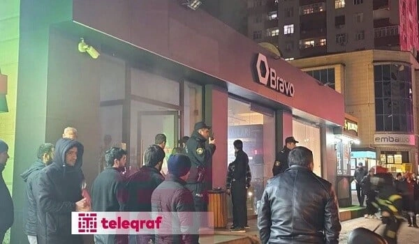 Bravoda yanğın baş verdi - FOTO