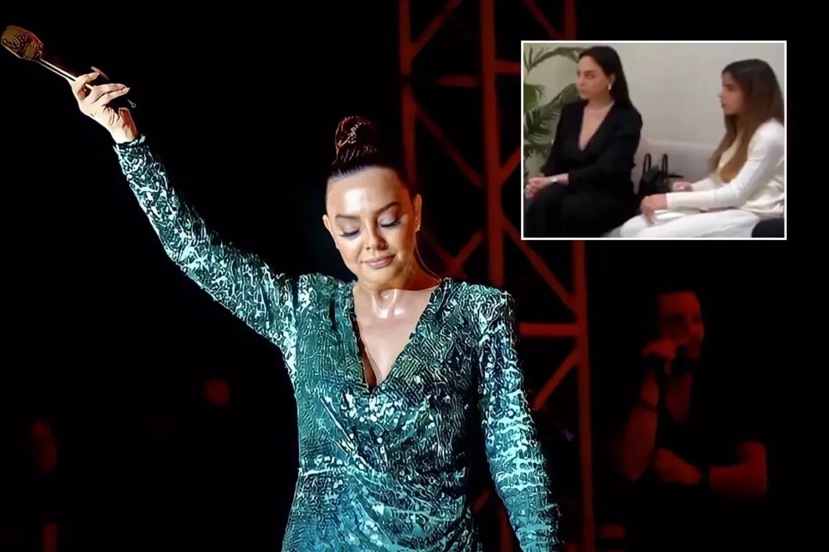 Ebru Gündeşin analıq sevgisi - FOTO