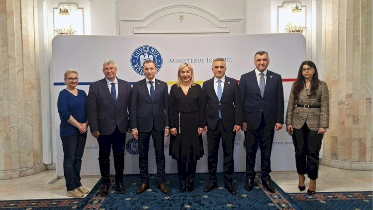 Anar Bağırov  Rumıniyanın dövlət katibi ilə görüşdü  - FOTOLAR