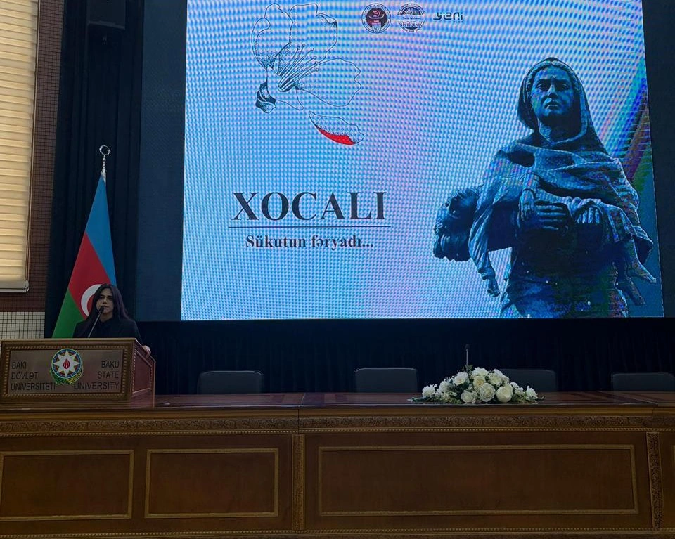 BDU-nun Tarix fakültəsində Xocalı soyqırımının qurbanları anılıb