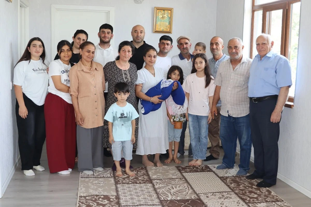 Xocalının Şuşakəndində ilk körpə dünyaya gəldi - FOTOLAR