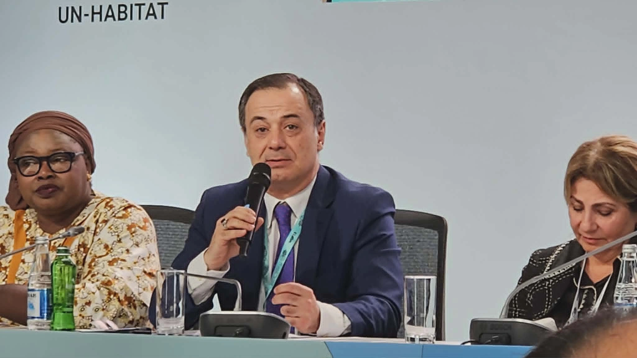 “Problemlərə baxmayaraq, dayanıqlı yanaşmalar mümkündür” - Elşad İsgəndərov WUF13-də çıxış etdi
