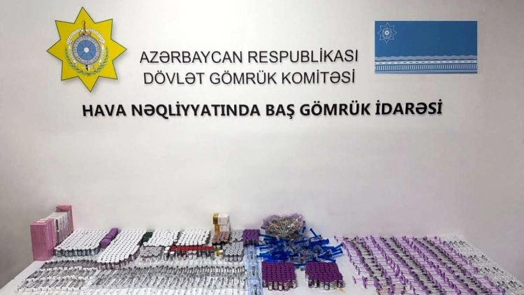 Bakı aeroportunda qaçaqmalçılıq əməliyyatı