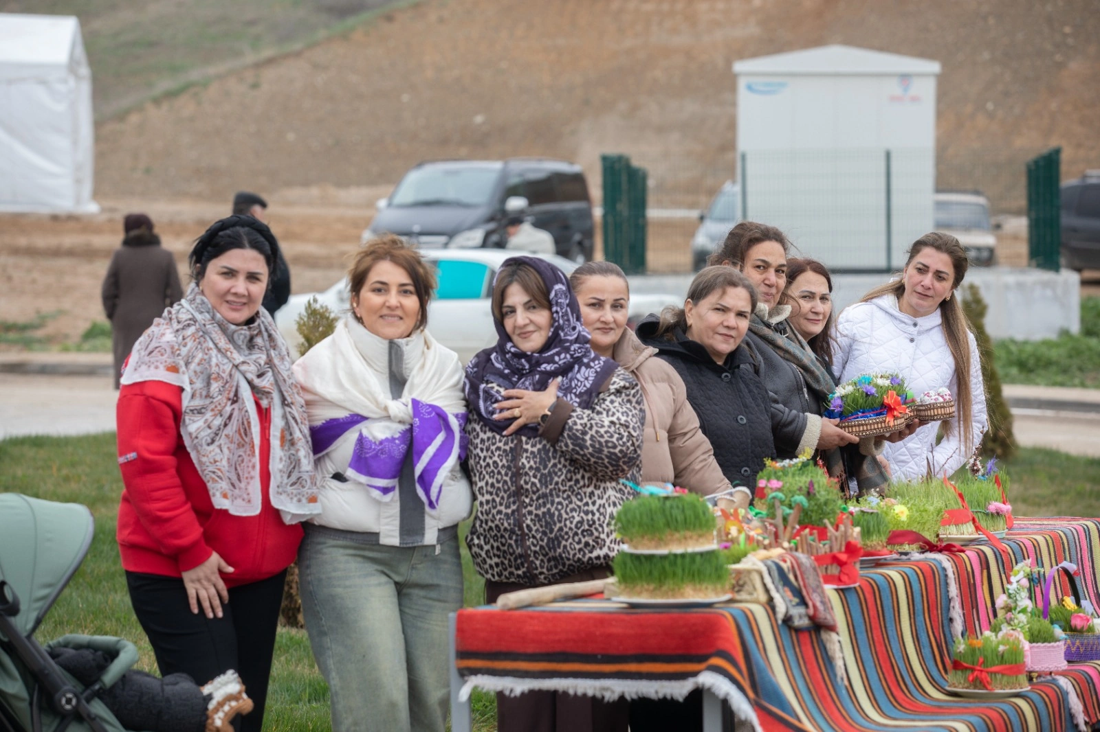 Cəbrayıl rayonunun yenidən qurulan Horovlu kəndində Novruz festivalı və sərgi-satış yarmarkası keçirildi (FOTO/VİDEO)