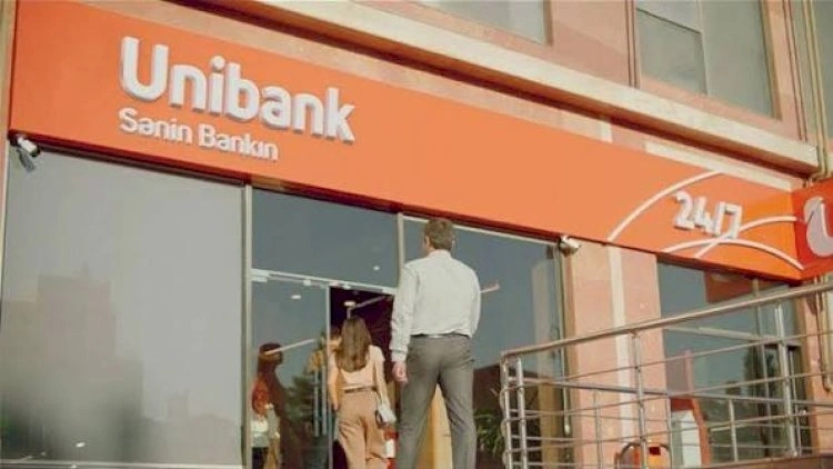 “Unibank”ın faiz gəlirləri 20%-dən çox artıb