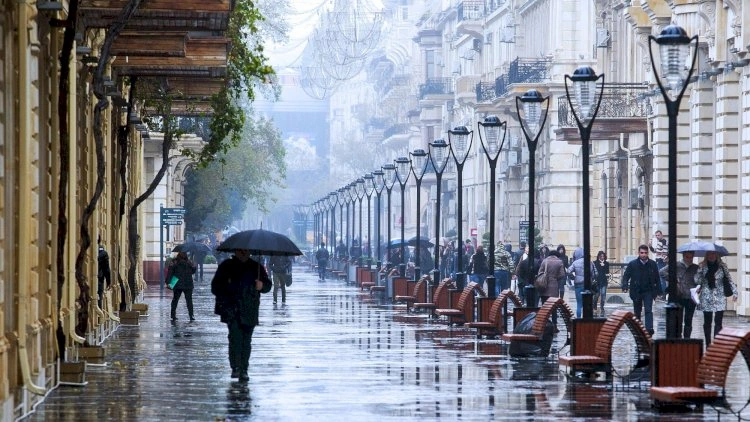 Yağışlı hava bu tarixədək davam edəcək
