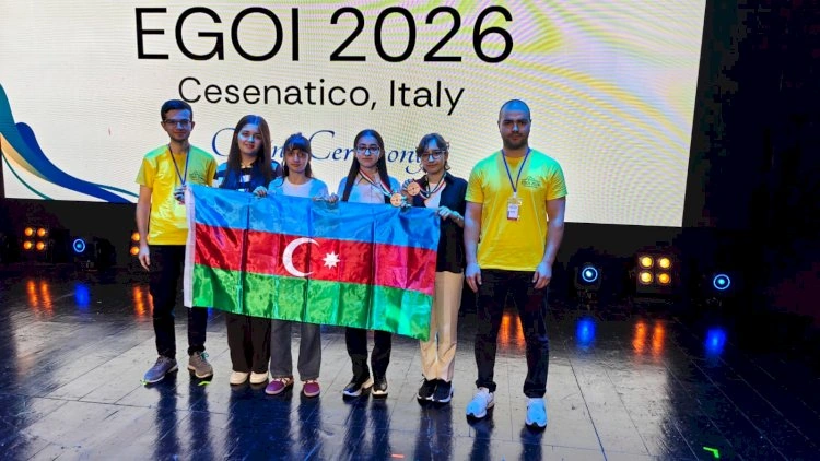 Azərbaycan məktəbliləri EGOI 2026-da iki medal qazanıblar