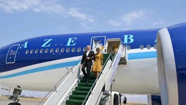 Prezident və xanımı Naxçıvanda