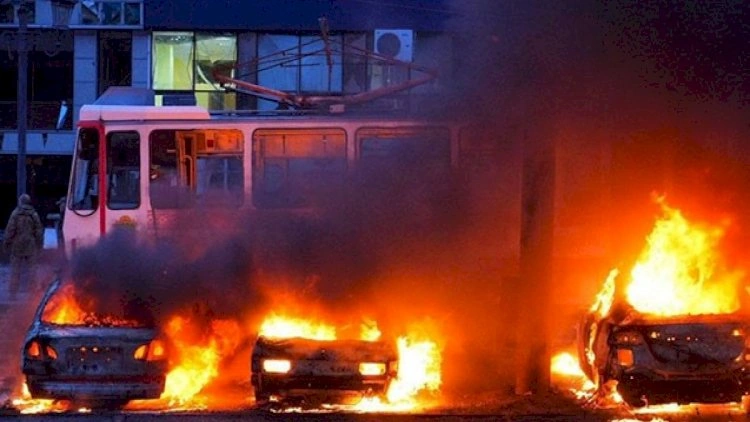 Rusiyanın Zaporojye vilayətinə hücumu nəticəsində azı 3 nəfər öldü