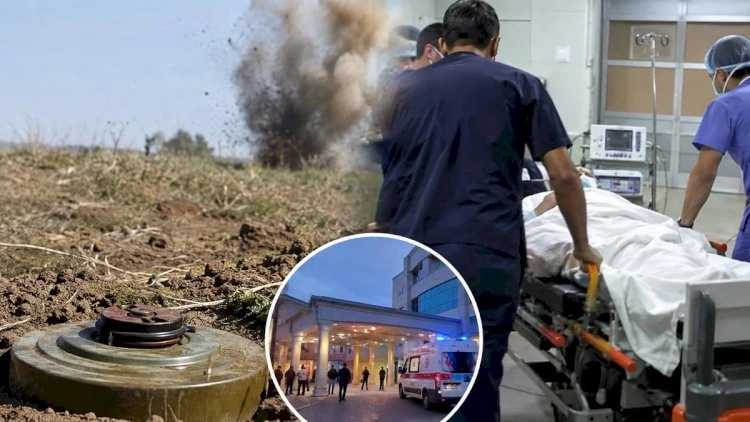 Cəbrayılda minaya düşən ata və oğul Bakıya gətirildi - Açıqlama