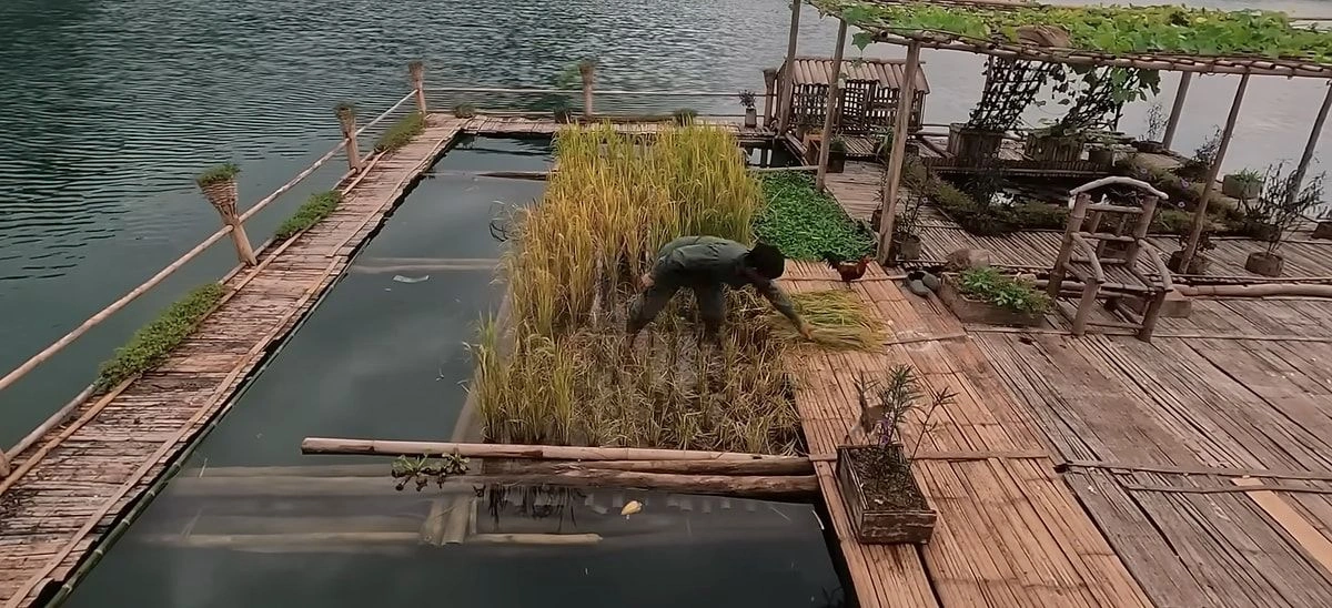 İnsanlara tab gətirmədiyi üçün suyun ortasında kənd tikdi