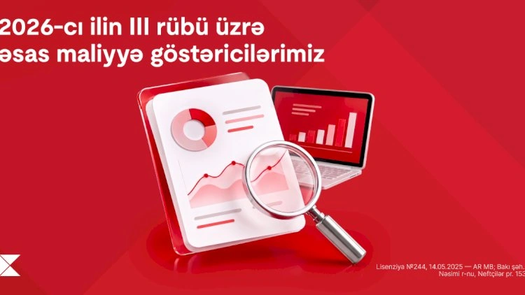 Kapital Bank-ın xalis mənfəəti 2026-cı ilin ilk 9 ayında 29,6% artıb