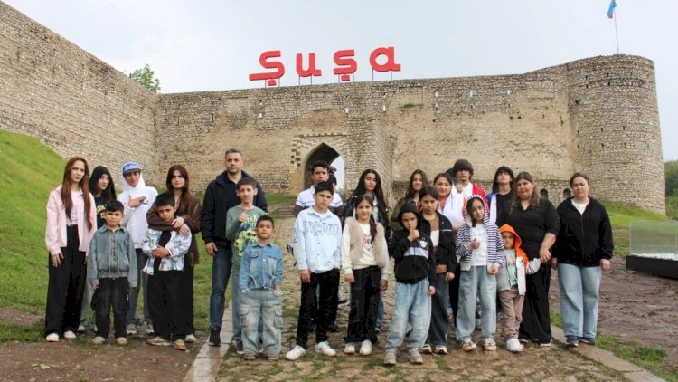 Uşaqlar Günü ilə əlaqədar Qarabağa səfər təşkil olunub