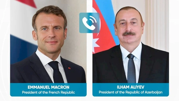 Emmanuel Makron İlham Əliyevə   ZƏNG ETDİ