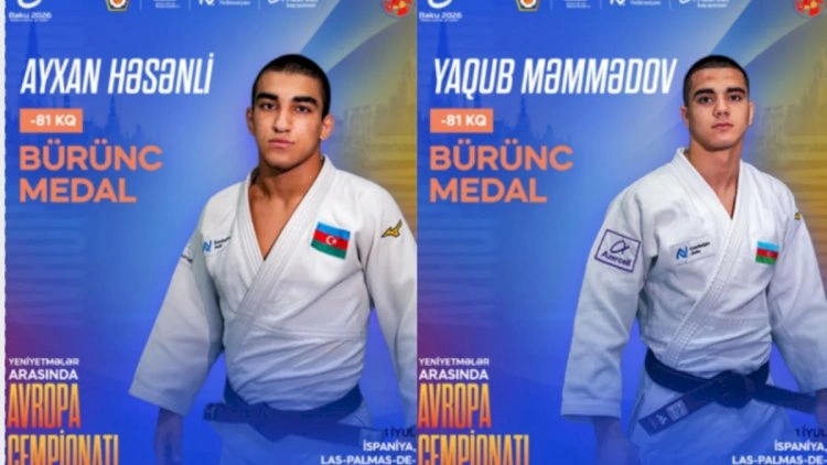 Azərbaycan cüdoçuları Avropa çempionatını 10 medalla başa vurdular