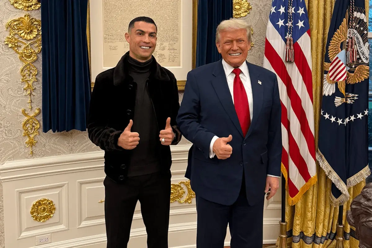Tramp Ronaldonu "əla futbolçu" adlandırdı