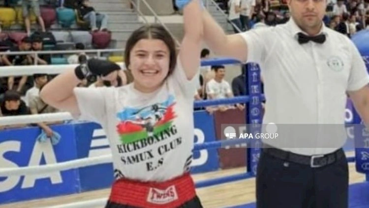 Kürdə batan qız kikboksinq üzrə Azərbaycan çempionu imiş