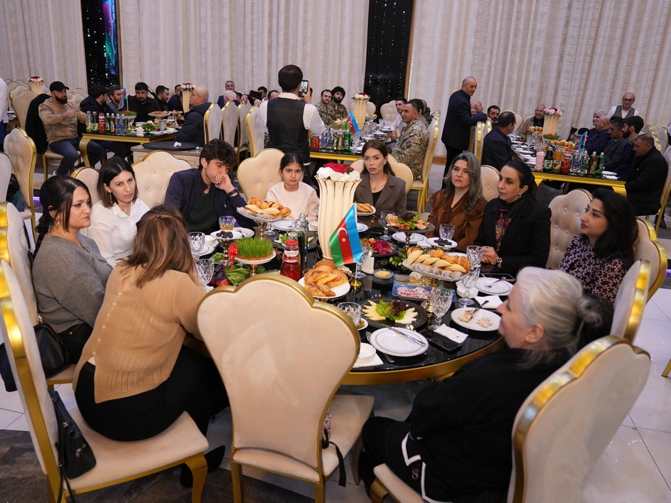 Abşeron rayonunda iftar süfrəsi açıldı - FOTO