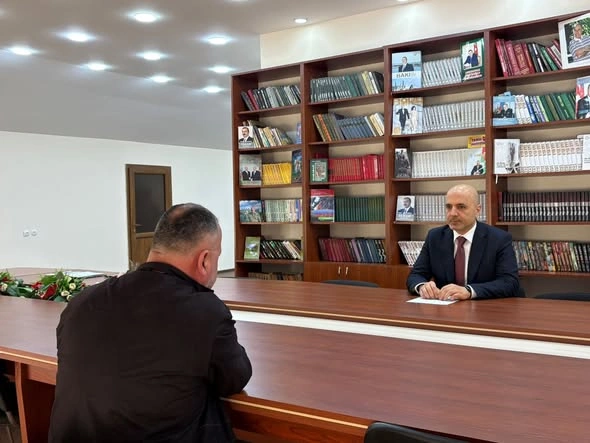 Deputat Göydəniz Qəhrəmanov vətəndaş qəbulu keçirdi