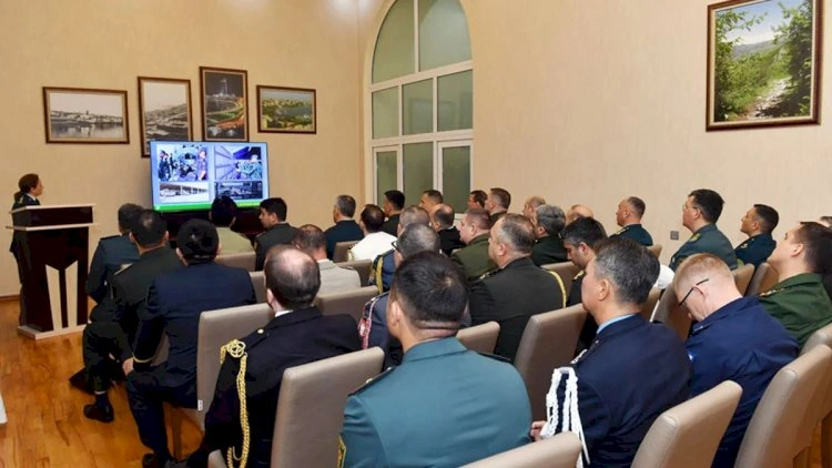 Hərbi attaşelər Dövlət Sərhəd Xidmətində oldular   - FOTOLAR