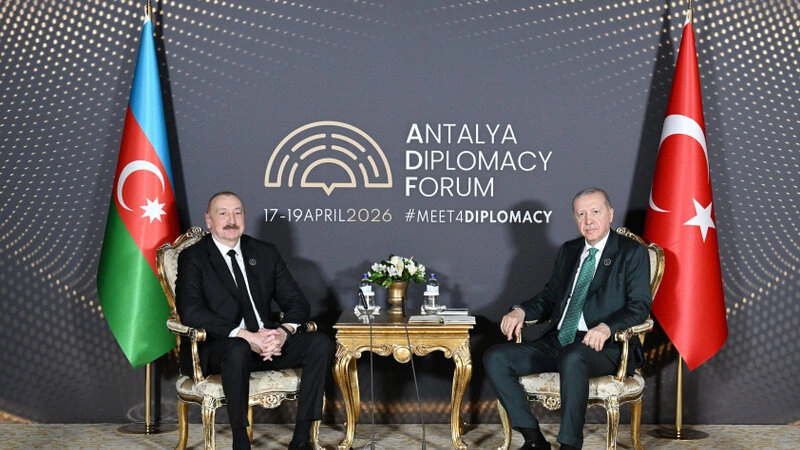 Prezident İlham Əliyevlə Ərdoğanın görüşü keçirilib
