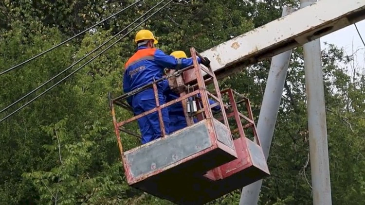 “Azərişıq” ASC Ağdərənin elektrik təsərrüfatını yenidən qurur