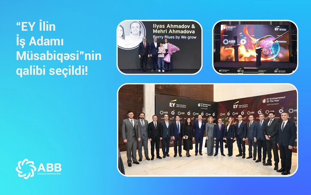 ABB-nin dəstəyi ilə keçirilmiş “EY İlin İş Adamı Müsabiqəsi”ninqalibi seçildi!