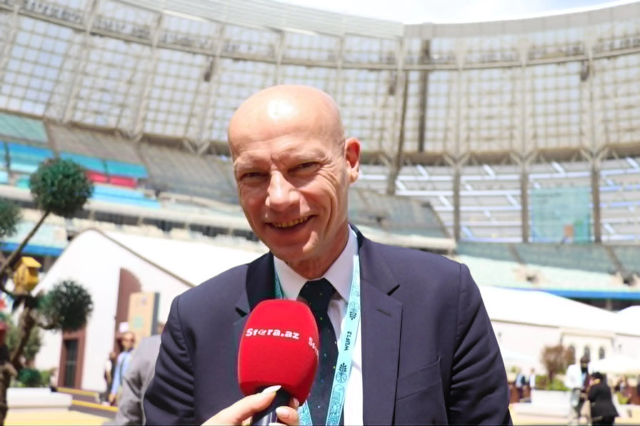 Henk Ovink: Bakı üzünü suya çevirən şəhərdir
