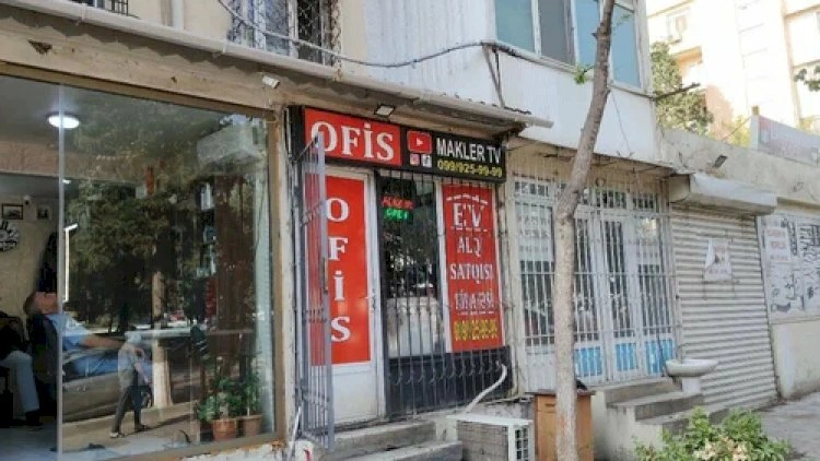 Makler ofisində meyit tapıldı