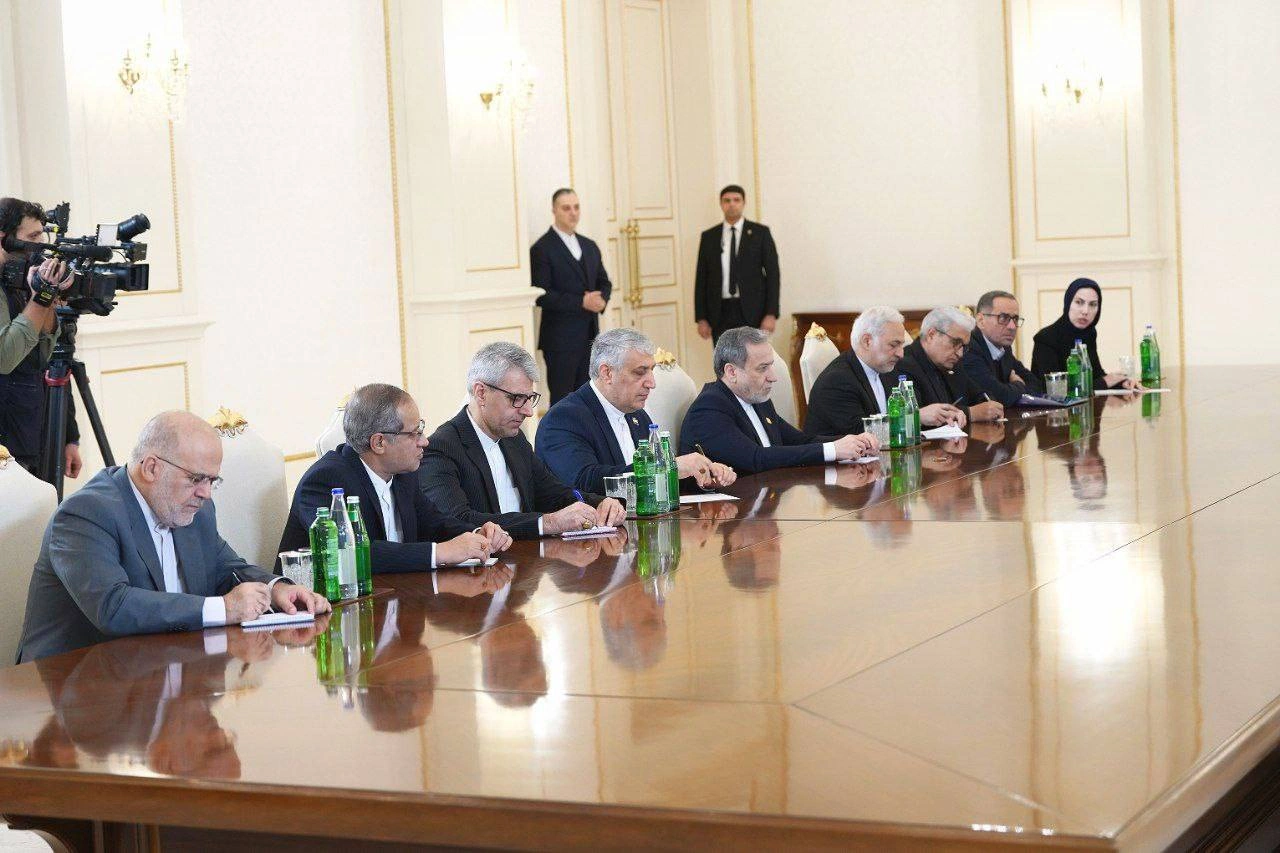 İlham Əliyev Əraqçini qəbul etdi - FOTOLAR