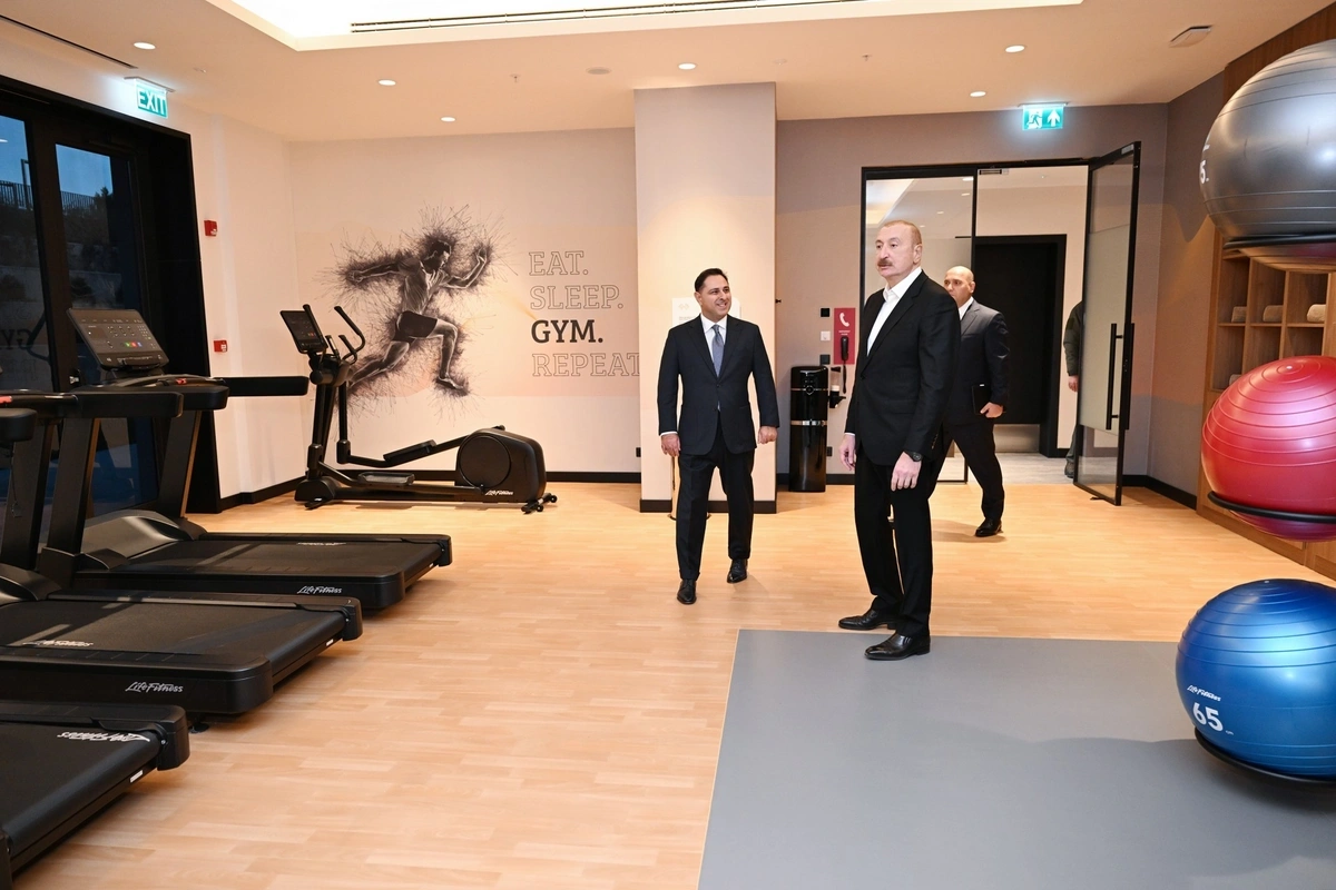 Prezident Hilton Garden Inn Agdam hotelinin açılışını edib - FOTO