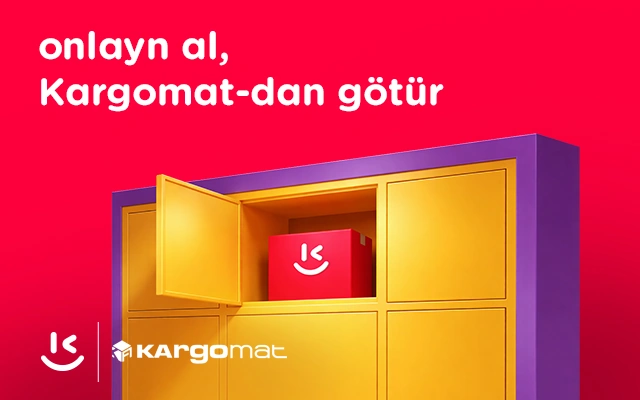 “Kontakt”dan daha bir rahatlıq: sifarişini istədiyin saatda evinin yanında Kargomatdan götür