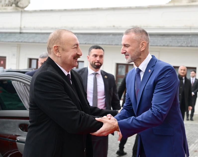 Prezidentin Rixard Raşi ilə təkbətək və geniş tərkibdə görüşləri olub - FOTO