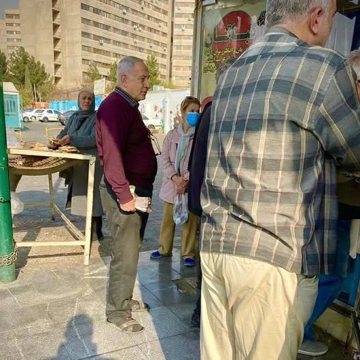 Netanyahu Tehranda - İranlılarda şok yaratmış FOTO