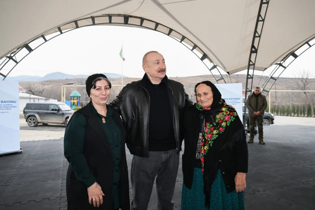 Prezident: Ağdərənin gələcək inkişafı çox parlaq olacaq