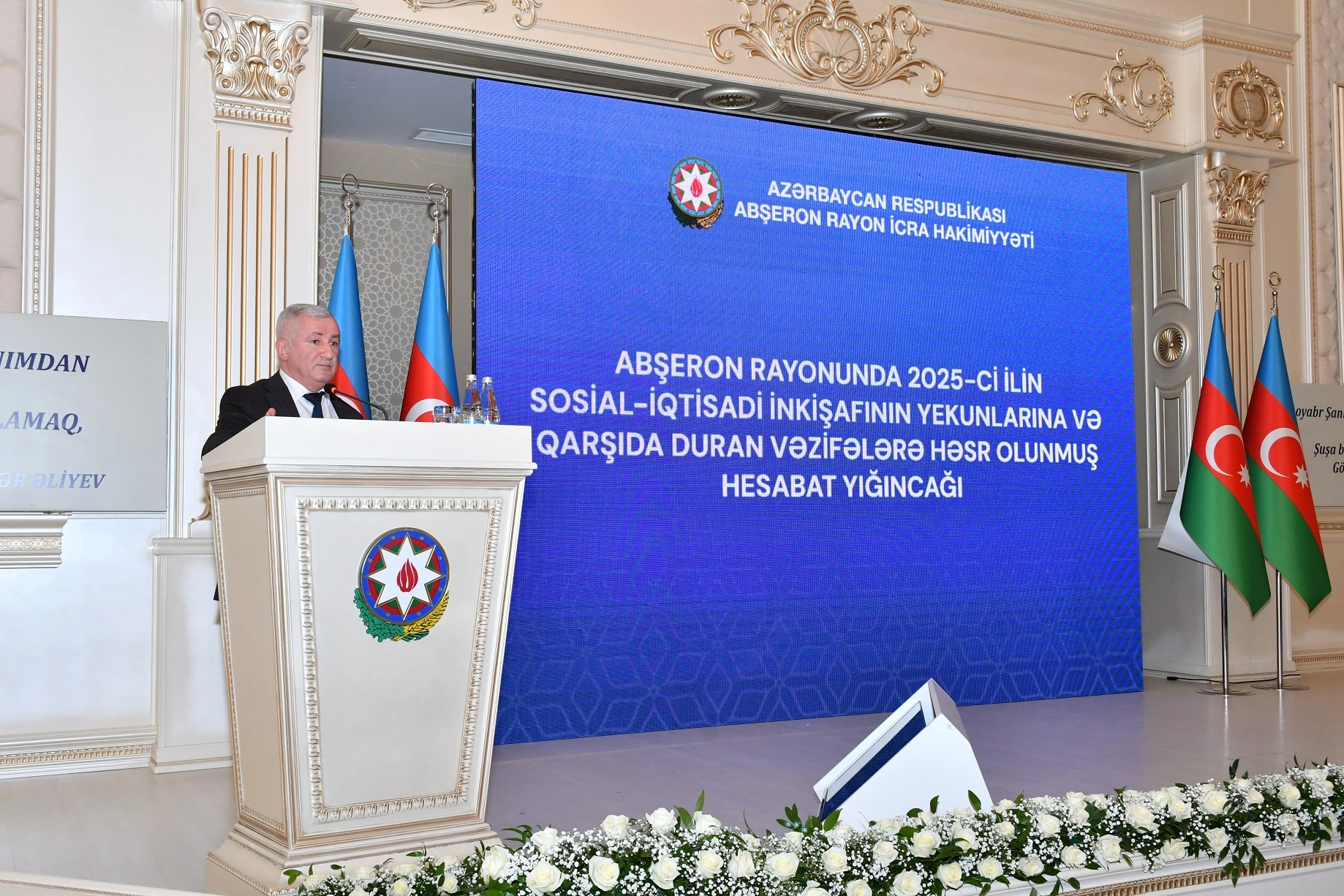 Abşeronda 2025-ci ilin yekunlarına həsr olunan yığıncaq keçirilib - FOTOLAR