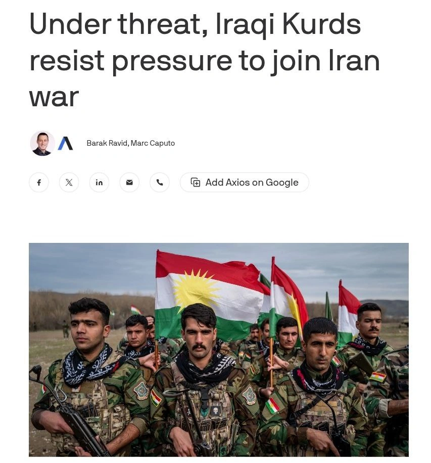 İraq kürdlərindən İranla bağlı ŞOK QƏRAR